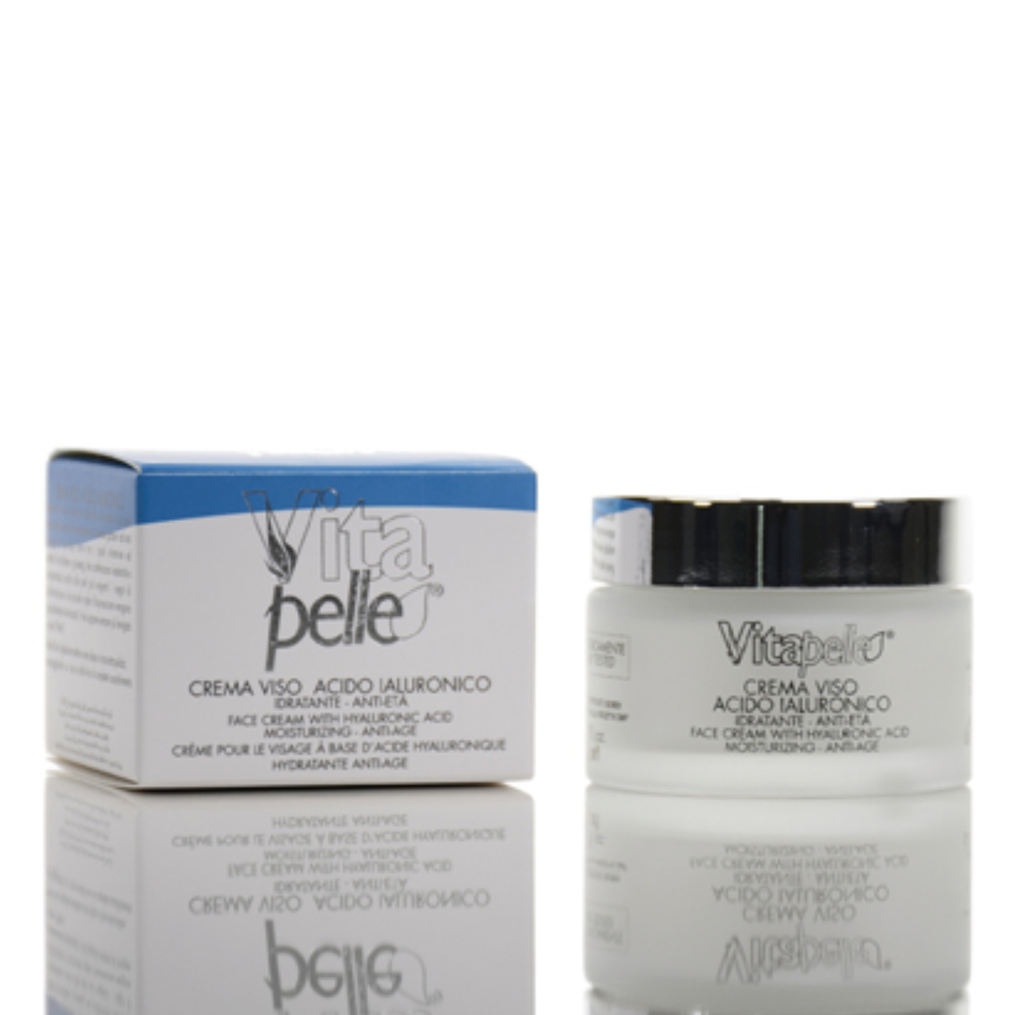 Crema viso antiage all'acido ialuronico - Vitapelle