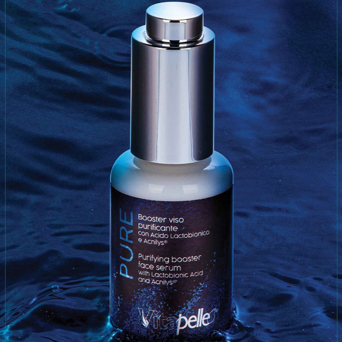 Siero viso purificante esfoliante per acne e punti neri - Vitapelle