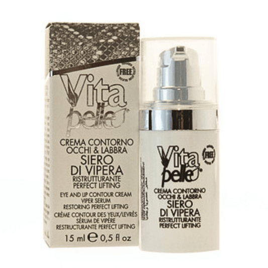 Crema contorno occhi e labbra antirughe al siero di vipera - Vitapelle