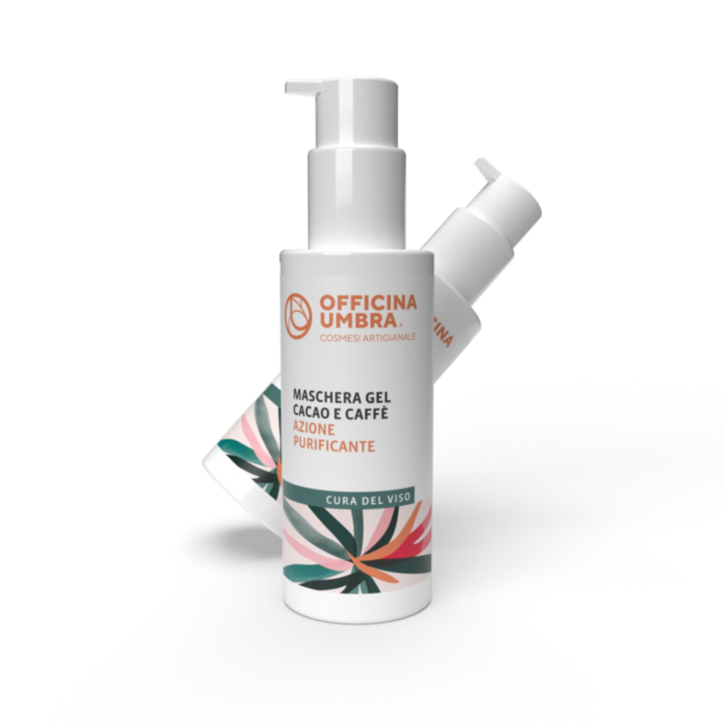 Maschera viso gel purificante cacao e caffè - Officina Umbra