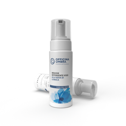 Mousse detergente viso alla bava di lumaca - Officina Umbra
