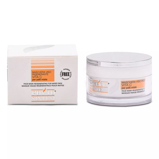 Maschera viso alla vitamina C rigenerante idratante anti invecchiamento - Phytosintesi
